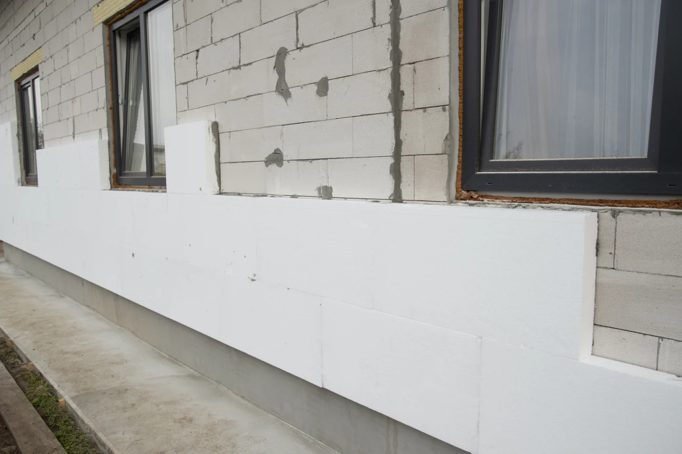 A mid-way stucco installation in El Paso County.